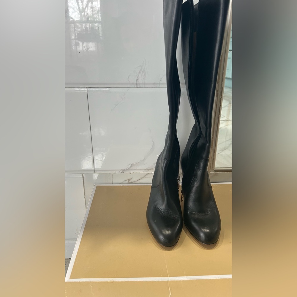 Michael Kors Black Over the Knee Boots